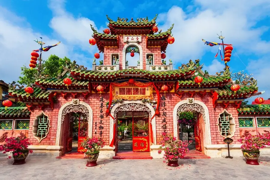 HOI AN ANCIENT TOWN - BOAT RIDE - RELEASE FLOWER LANTERN FROM DA NANG/HOI AN