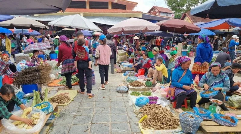 BAC HA MARKET 1 DAY TOUR FROM SAPA