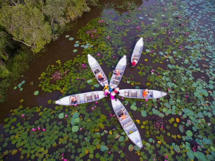 TAN LAP FLOATING VILLAGE 1 DAY TOUR FROM HO CHI MINH CITY